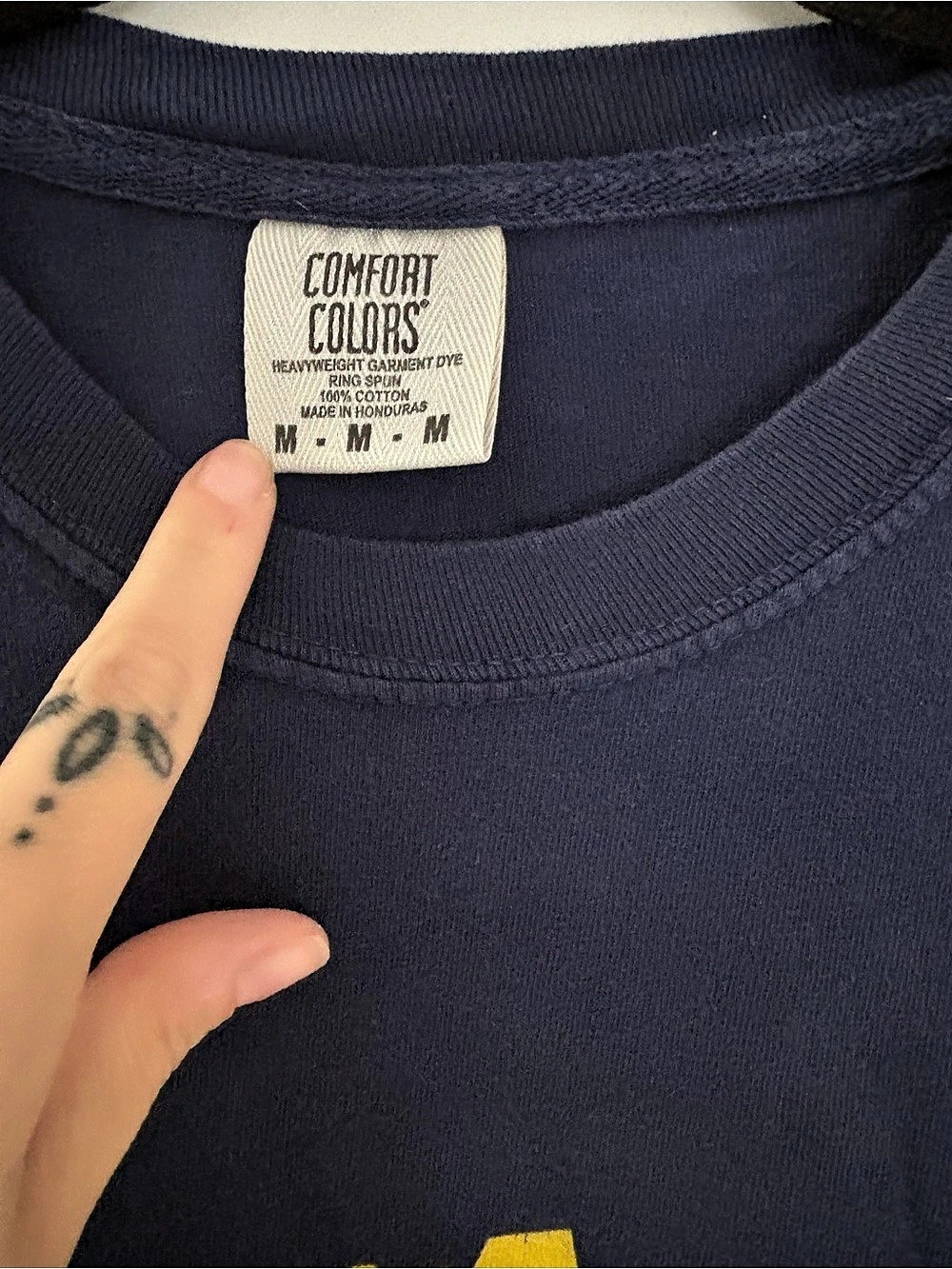 Barstool University of Michigan Comfort Colors Graphic Tees Size Medium 3 Pack - Picture 8 of 8